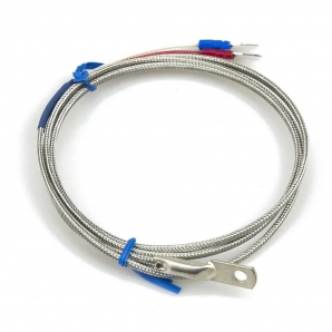 Ring Lug K Type Thermocouple Temperature Sensor For Industrial Temperature Controller