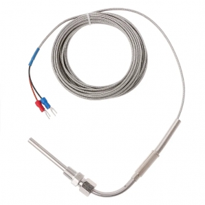 1250C Stainless Steel EGT Temperature Sensors Thermocouple K Type For Motor Exhaust Gas Temperature Probe 1m/2m/3m/4m/5m