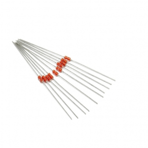 高精度NTC温度传感器 10K-1%-3435高稳定性仪器仪表玻封热敏电阻