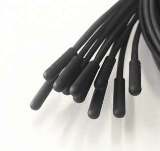 5*16mm TPE Waterproof Temperature Sensor 5k 10K  NTC Thermistor for Refrigerators