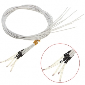 Glass Sealed NTC Thermistor Temperature Sensor For 3D Printer